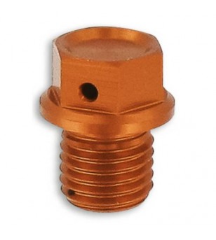 Magnetic drain screw ZETA alu KTM M12x1.5 orange