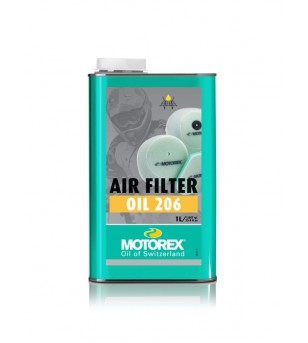 Huile filtre à air MOTOREX Air Filter Oil 206 1L