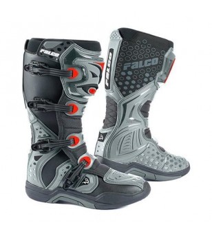 FALCO LEVEL Boots Grey-Red