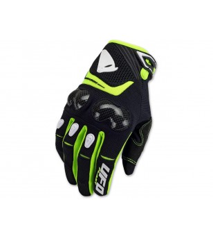 Black/Green reason UFO Gloves