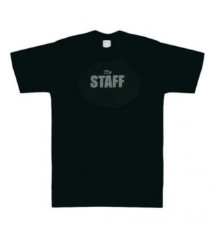 T- Shirt TNT life noir Staff