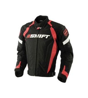 Red-black SHIFT Avenger SS jacket